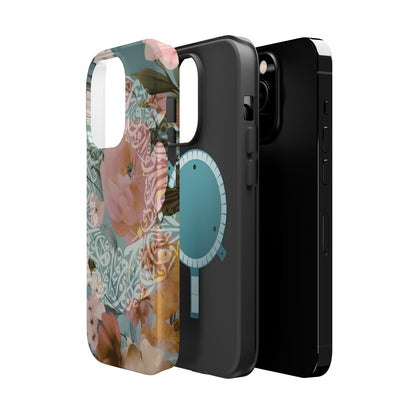 Arabic Floral Design  - Iphone Magnetic Tough Cases