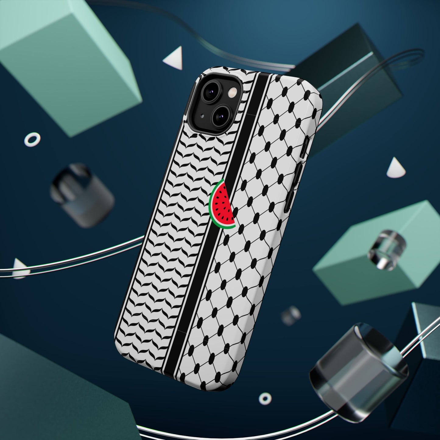 Kufieh Geometric Design Iphone Magnetic Tough Case