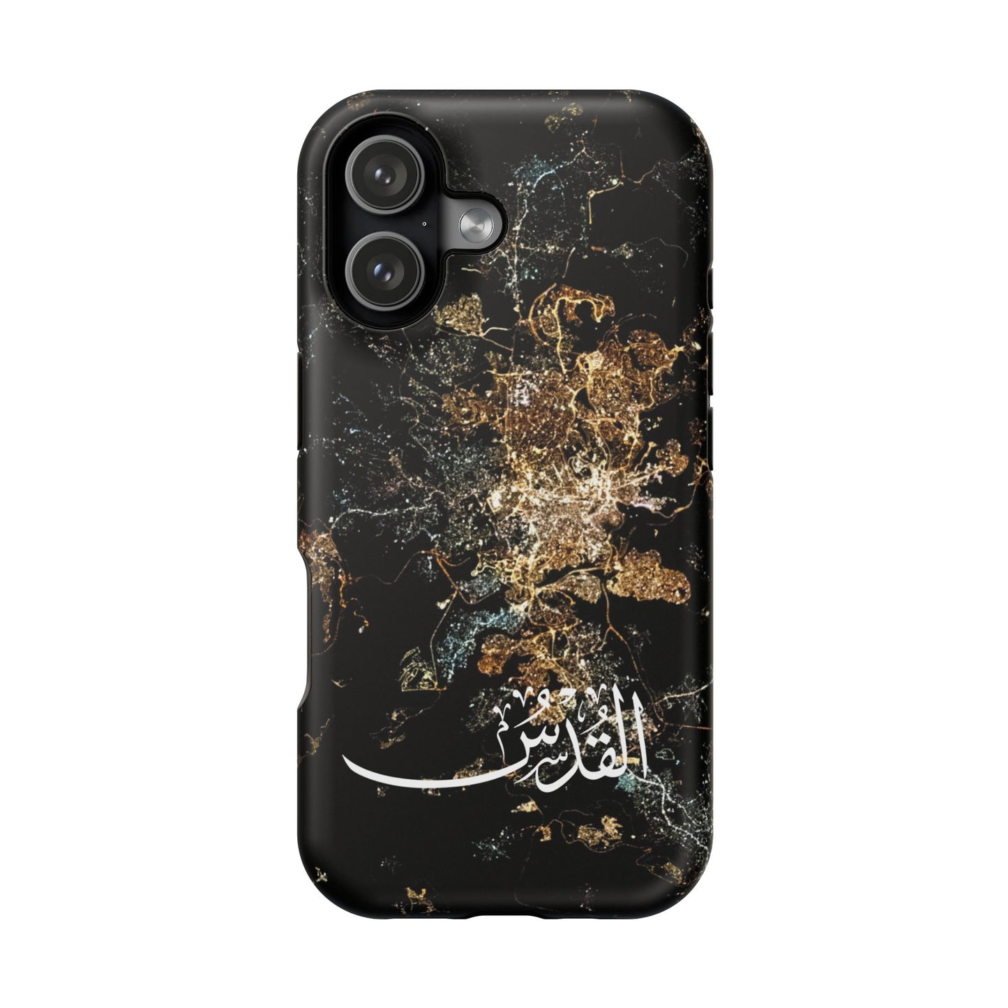Jerusalem from Space - City of Barakah - Iphone Magnetic Tough Cases