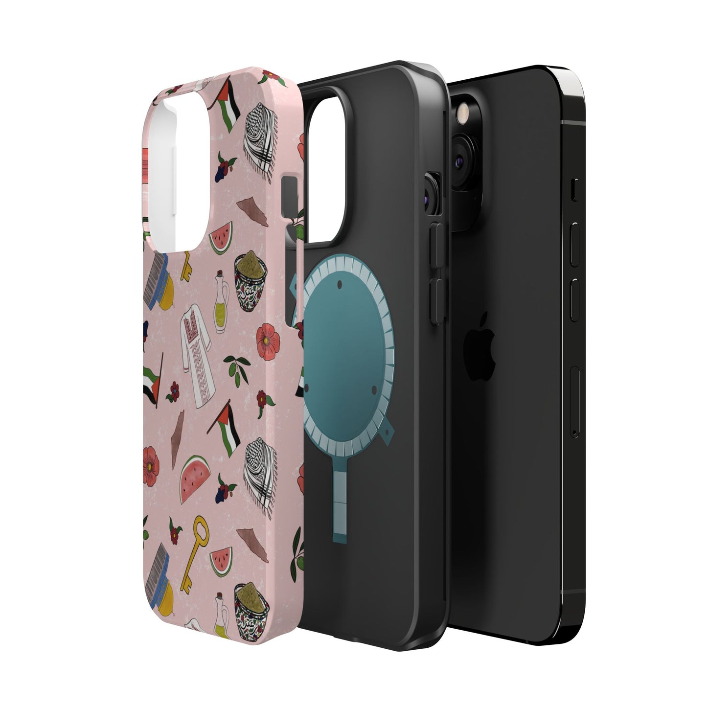 Palestinians Symbols Design - Iphone Magnetic Tough Case
