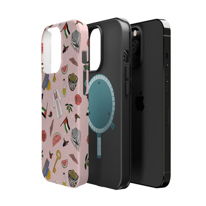 Palestinians Symbols Design - Iphone Magnetic Tough Case