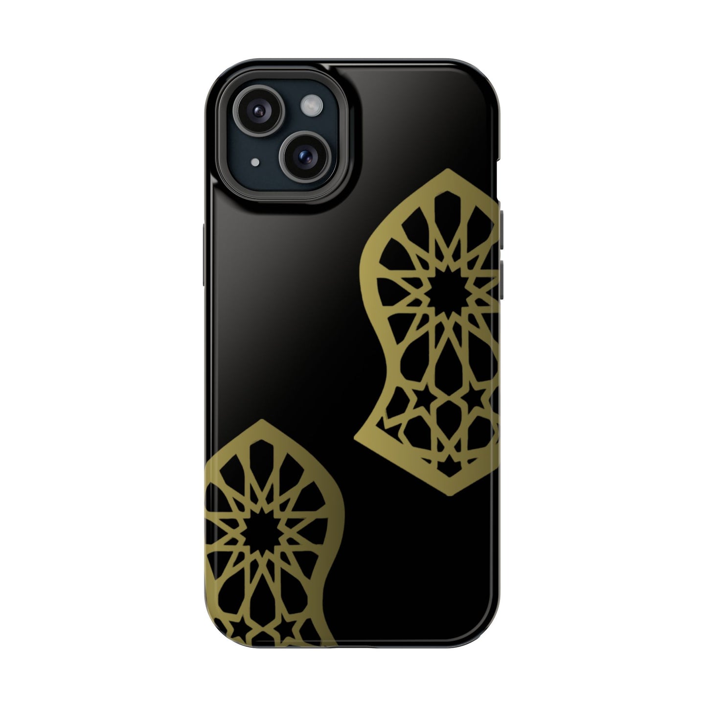 Grey and Gold Sandala Design Iphone Magnetic Tough Cases