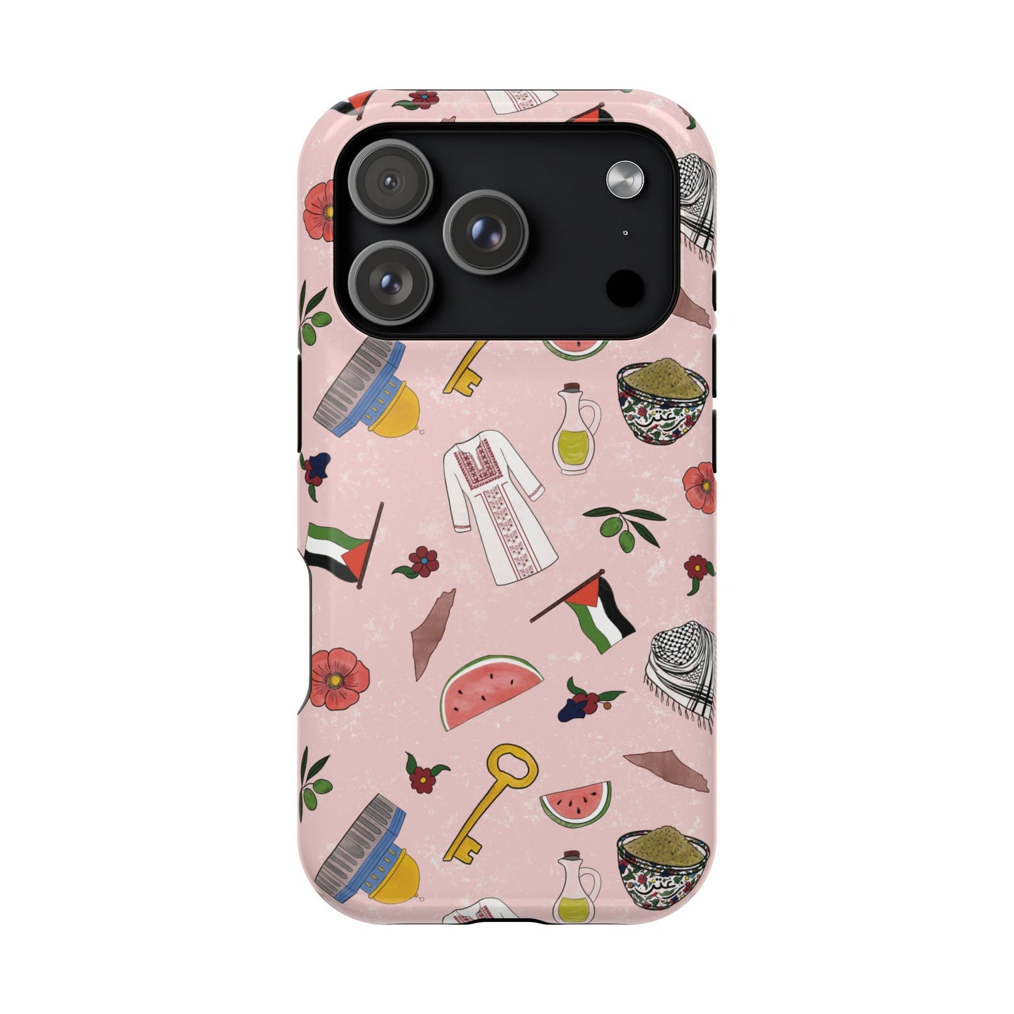Palestinians Symbols Design - Iphone Magnetic Tough Case