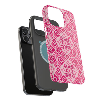 Pink Tatriz  Design - Iphone Magnetic Tough Case