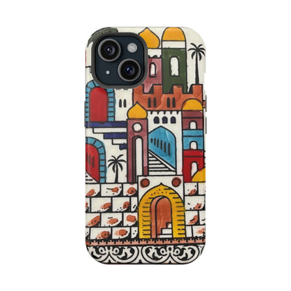 Jerusalem City Design Iphone Magnetic Tough Case