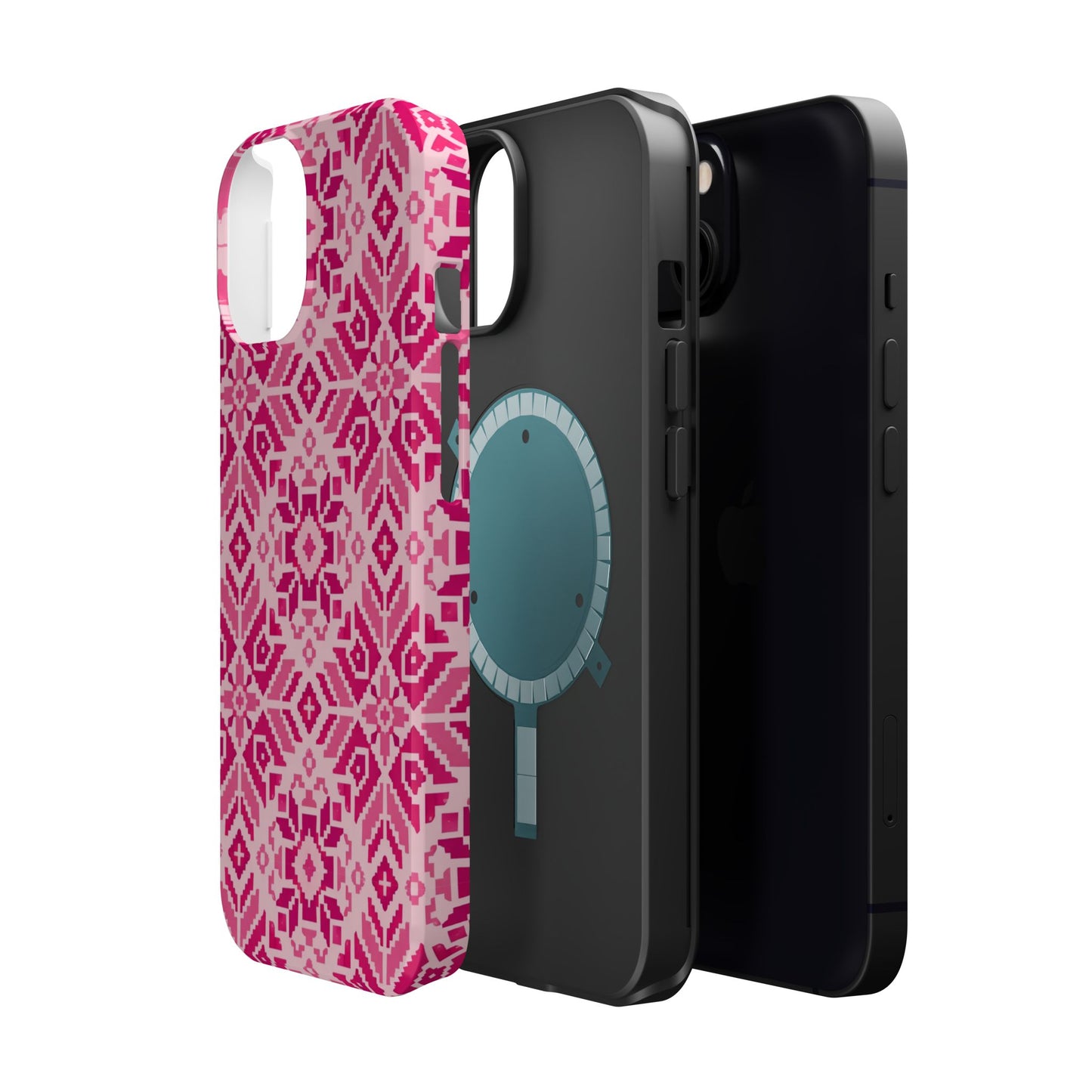 Pink Tatriz  Design - Iphone Magnetic Tough Case