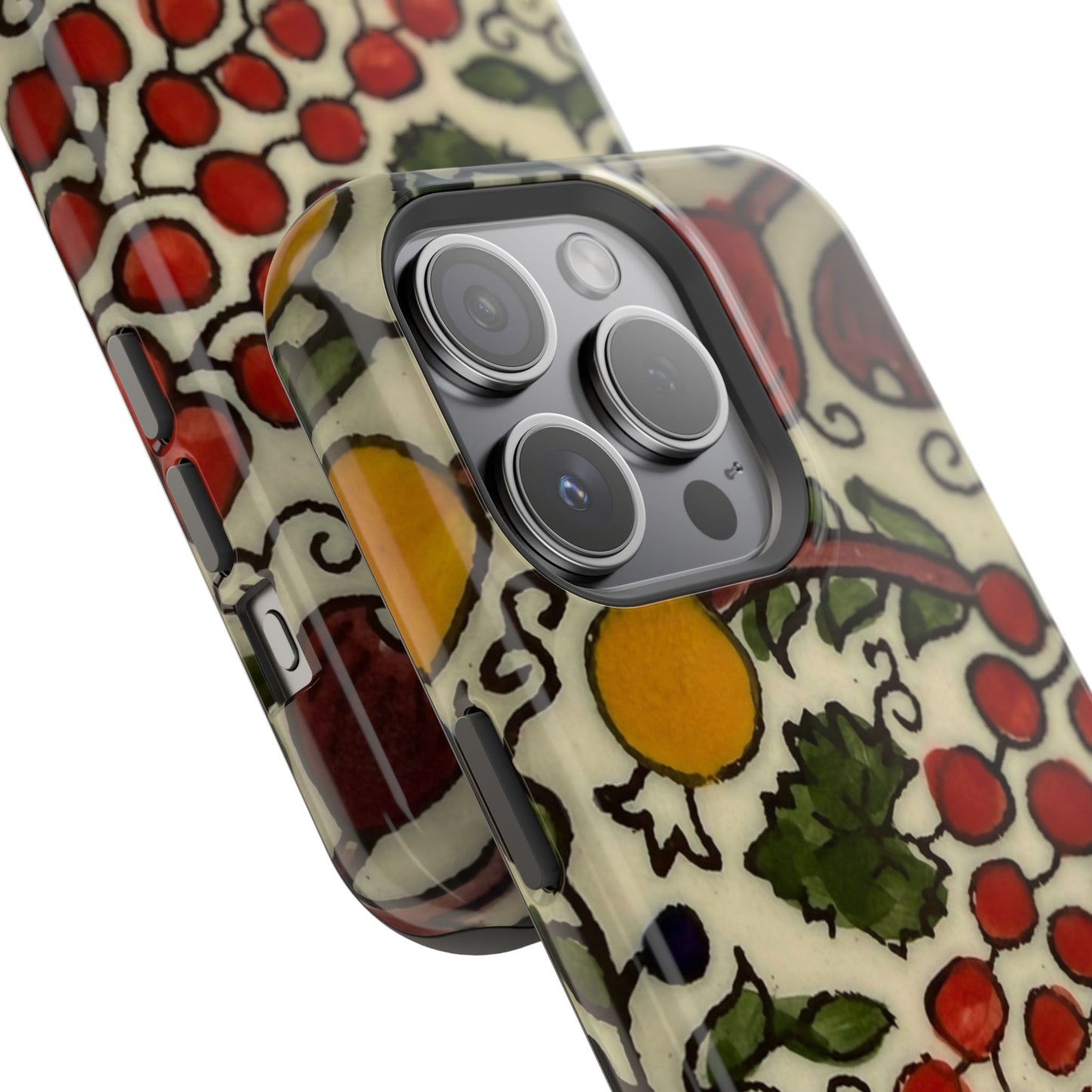 Jerusalem City Fruits Design Iphone Magnetic Tough Case