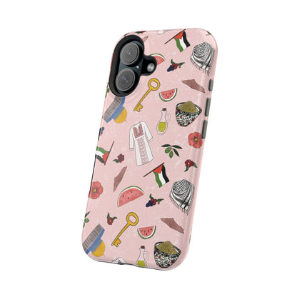Palestinians Symbols Design - Iphone Magnetic Tough Case