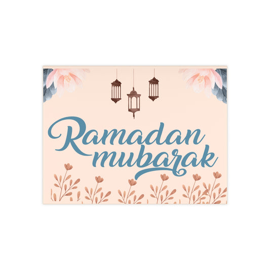 Ceramic Tile — Ramadan Mubarak & Lantern Decorative Keepsake