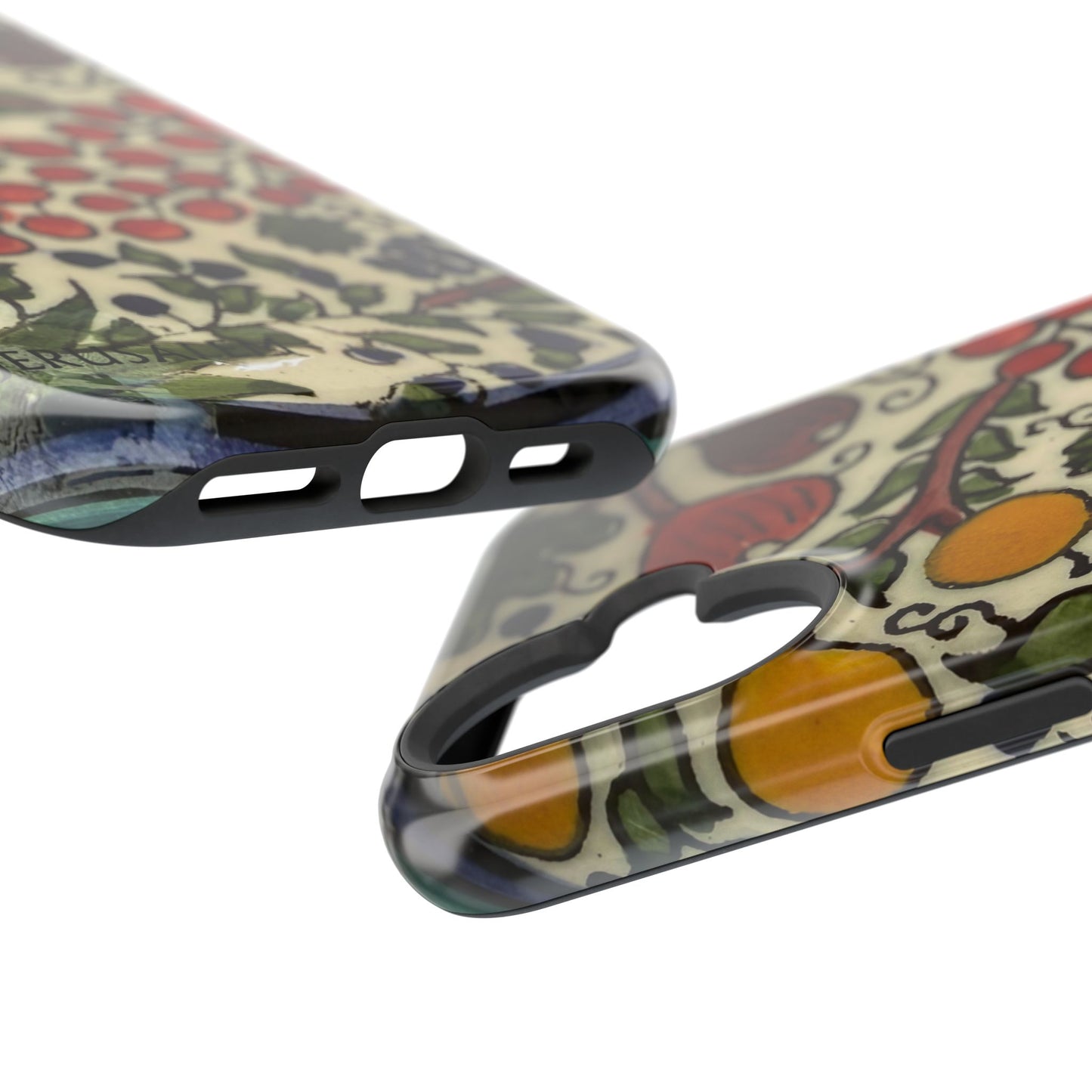Jerusalem City Fruits Design Iphone Magnetic Tough Case