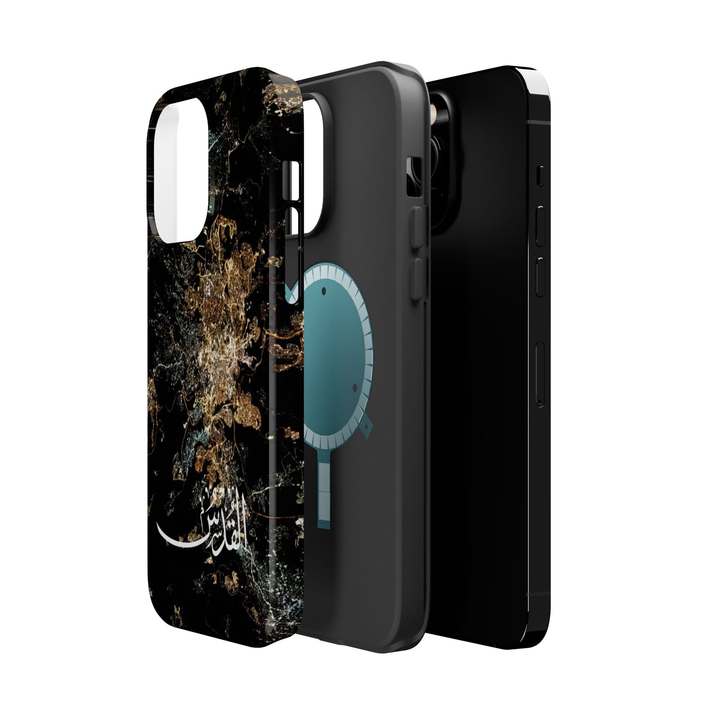Jerusalem from Space - City of Barakah - Iphone Magnetic Tough Cases