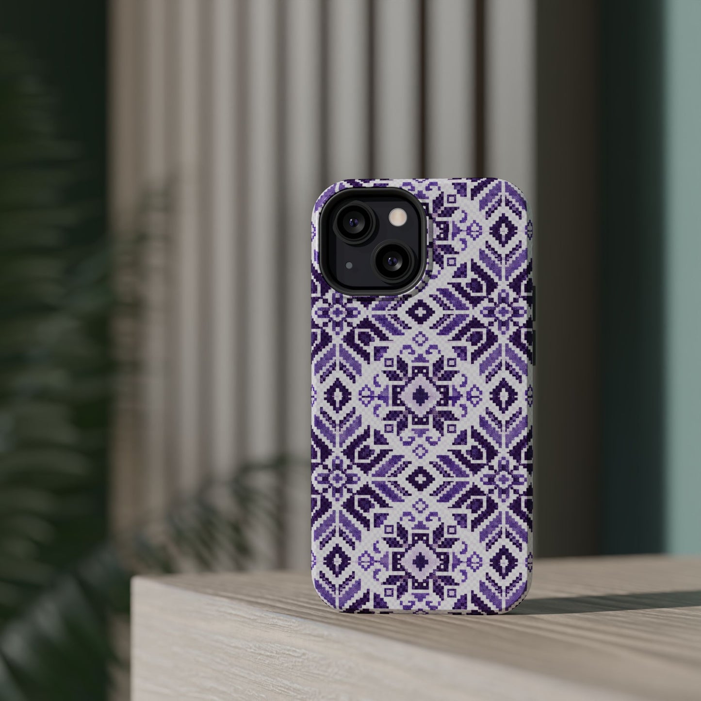 Purple Tatriz  Design - Iphone Magnetic Tough Case