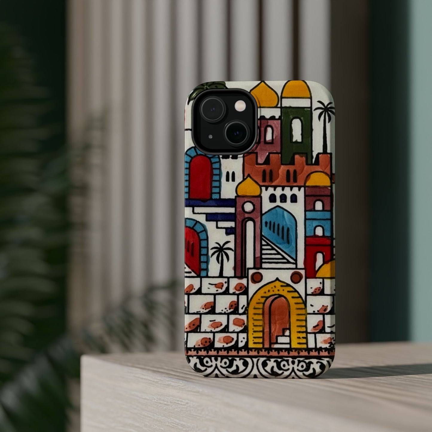 Jerusalem City Design Iphone Magnetic Tough Case