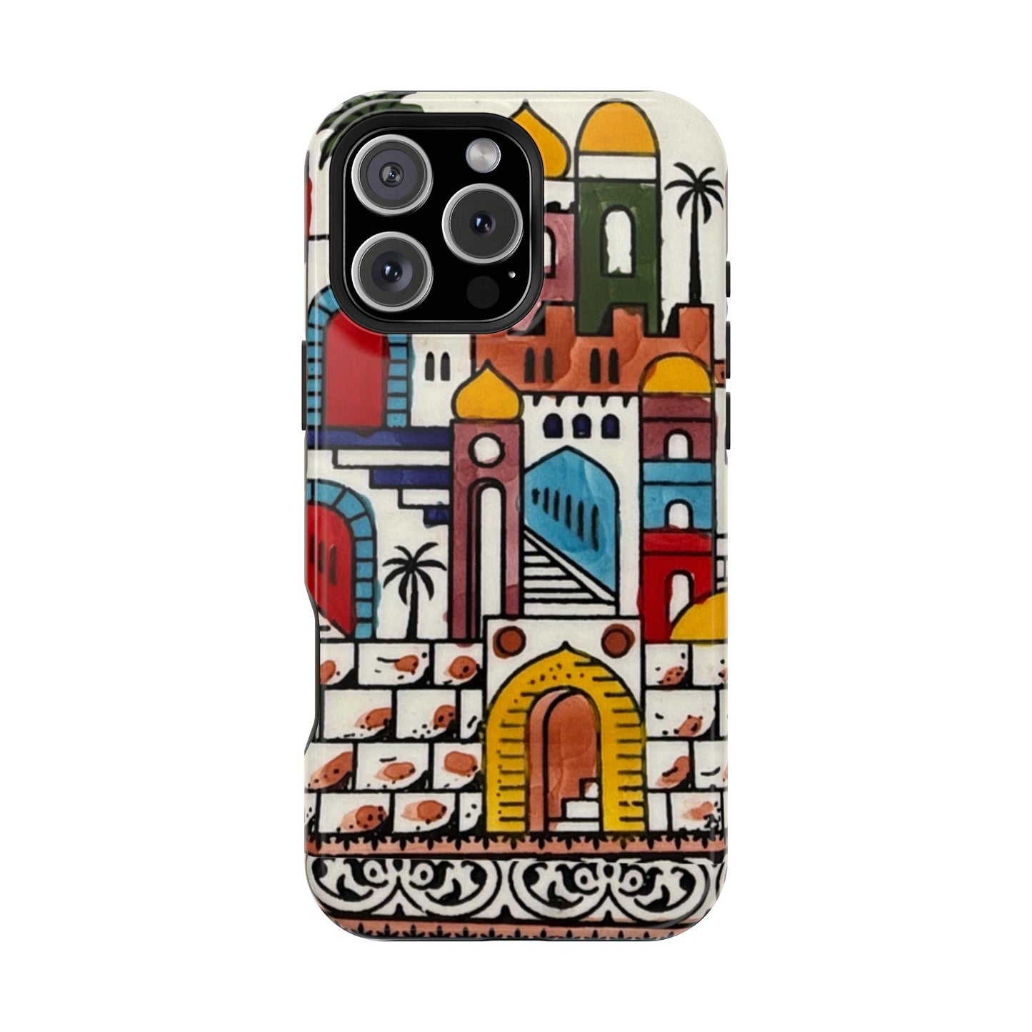 Jerusalem City Design Iphone Magnetic Tough Case
