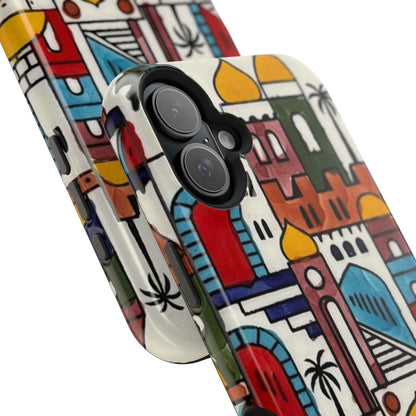 Jerusalem City Design Iphone Magnetic Tough Case