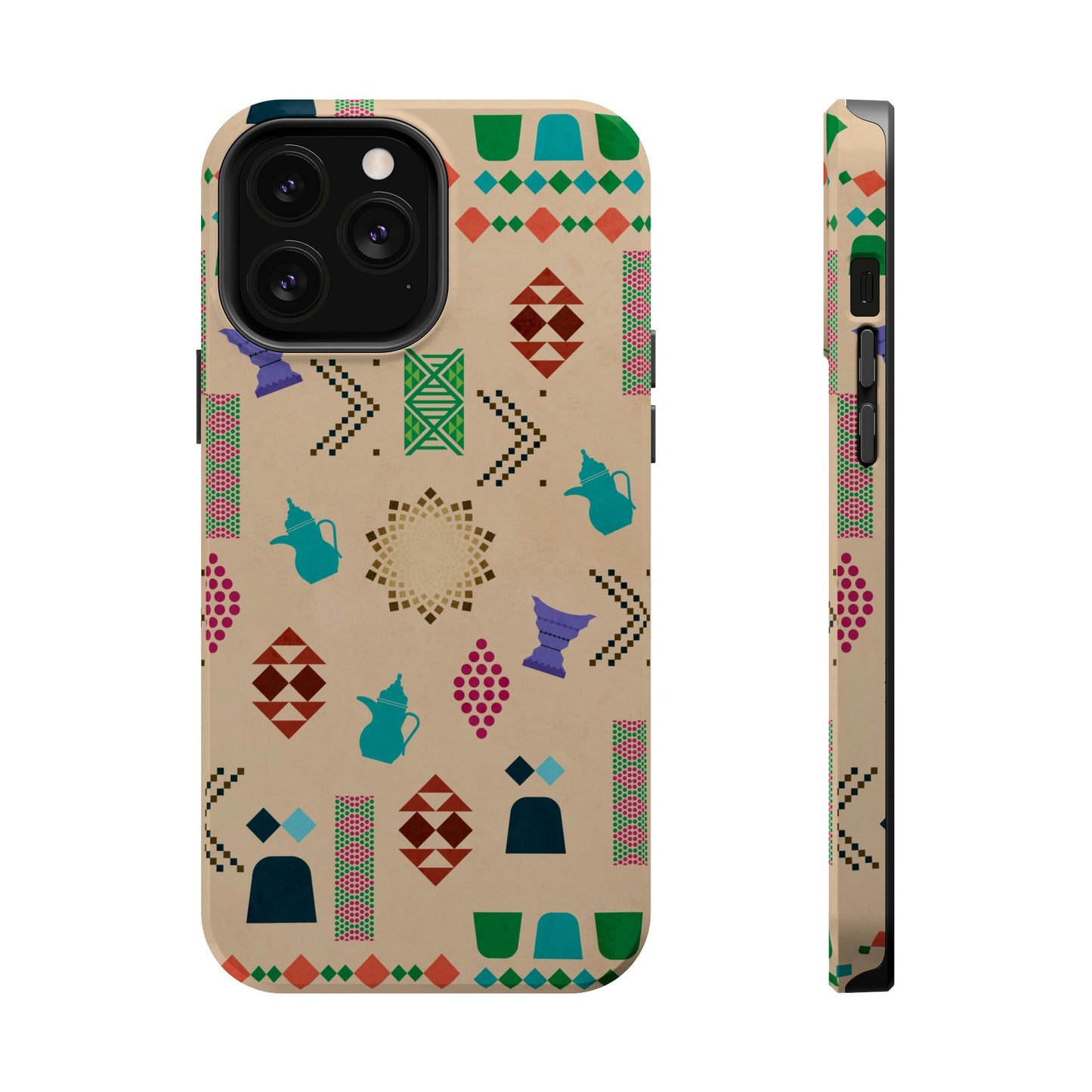 Arabian symbols  Design - Iphone Magnetic Tough Case