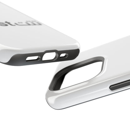Magnetic Impact-Resistant Phone Case — Minimal "Test" Bilingual Design