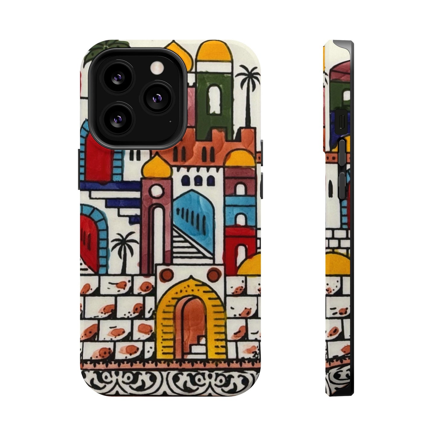 Jerusalem City Design Iphone Magnetic Tough Case