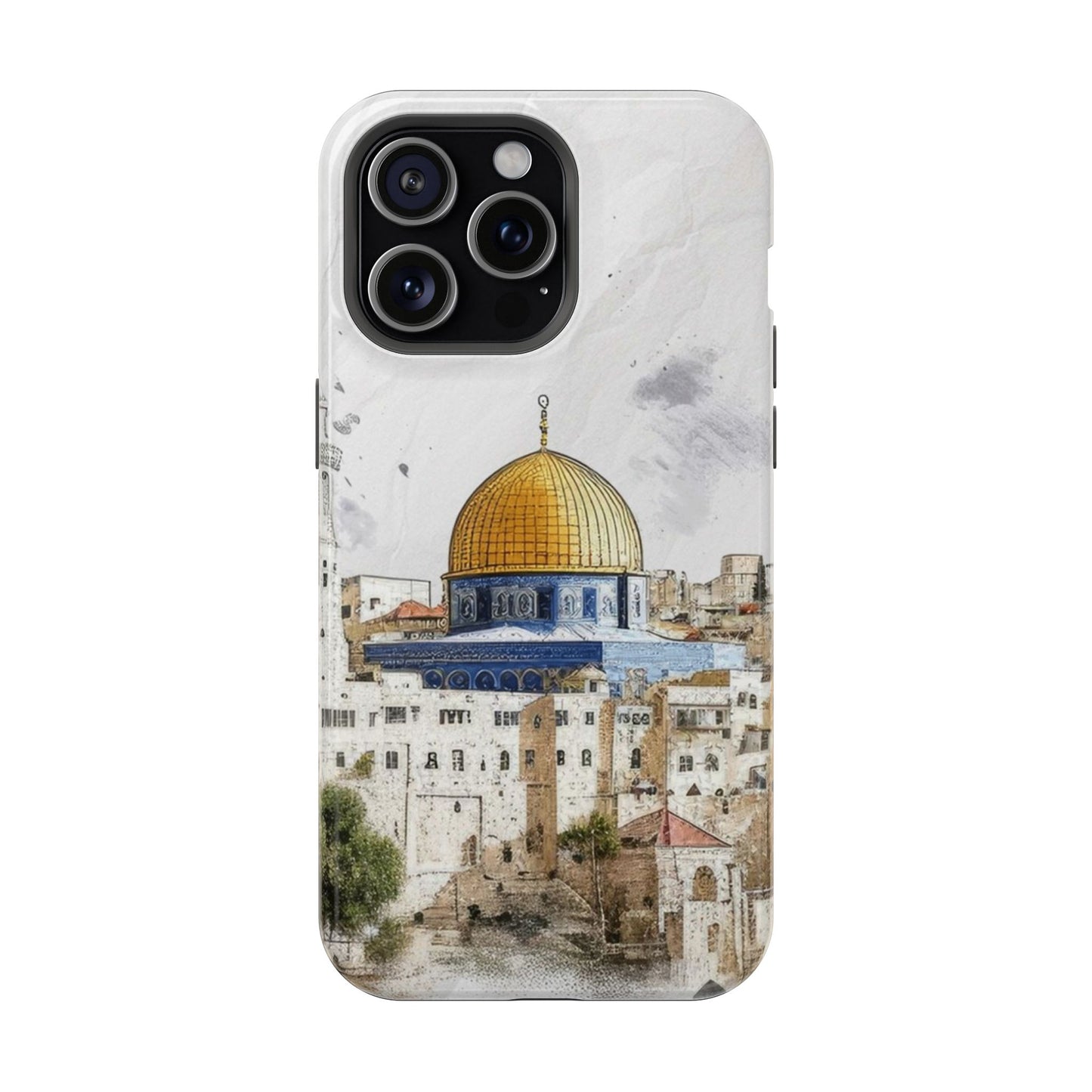 Jerusalem City  2 Design Iphone Magnetic Tough Case