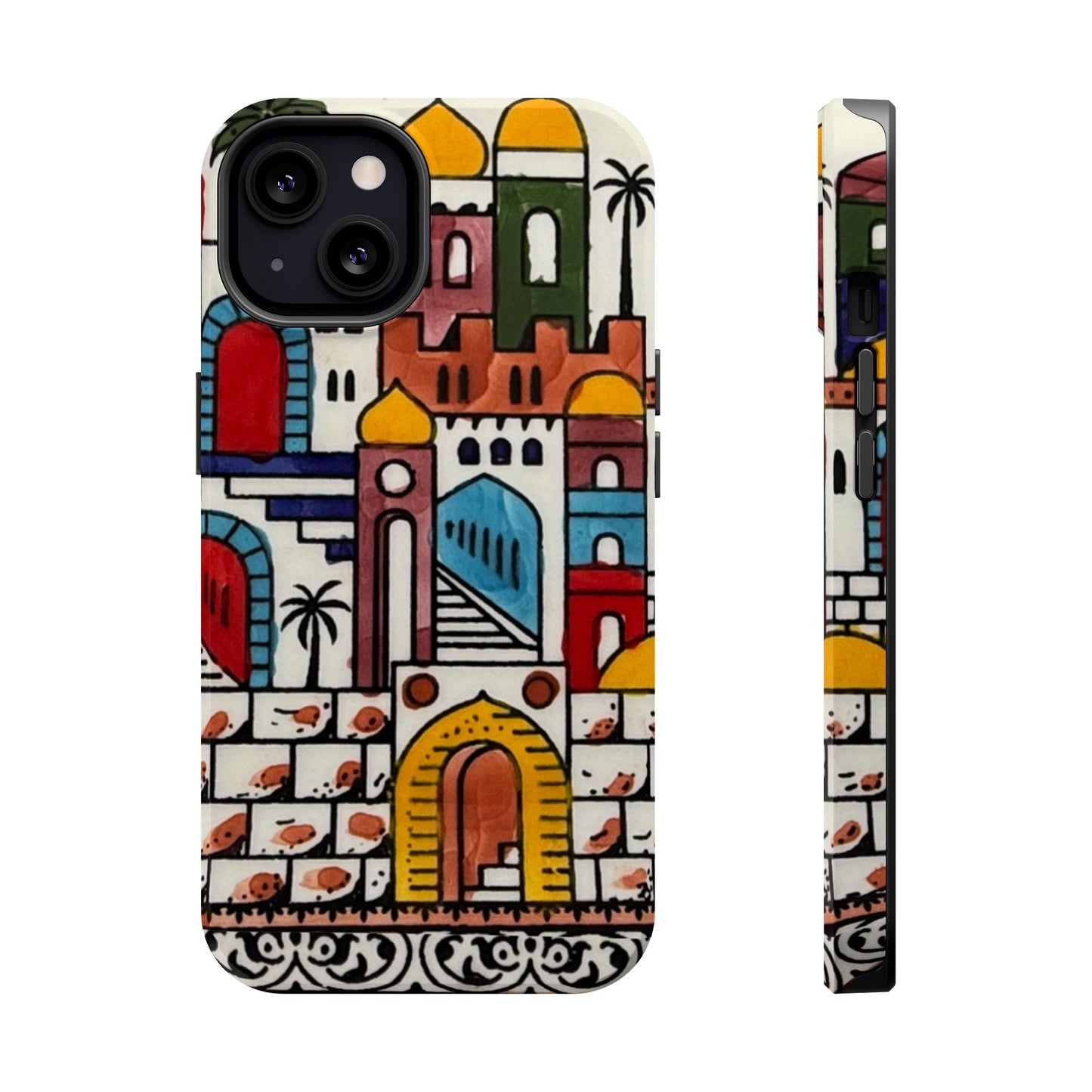 Jerusalem City Design Iphone Magnetic Tough Case