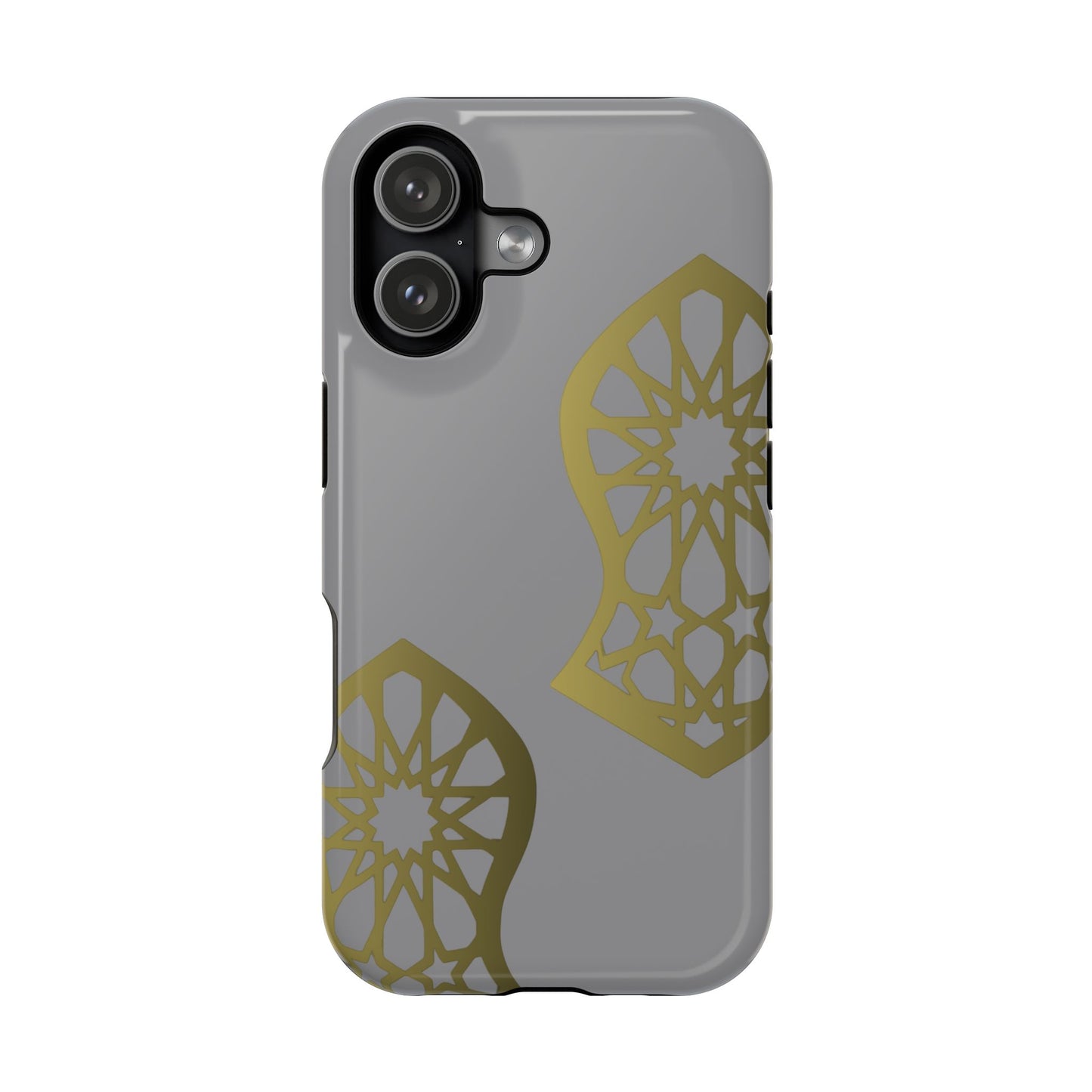 Grey and Gold Sandala Design Iphone Magnetic Tough Cases