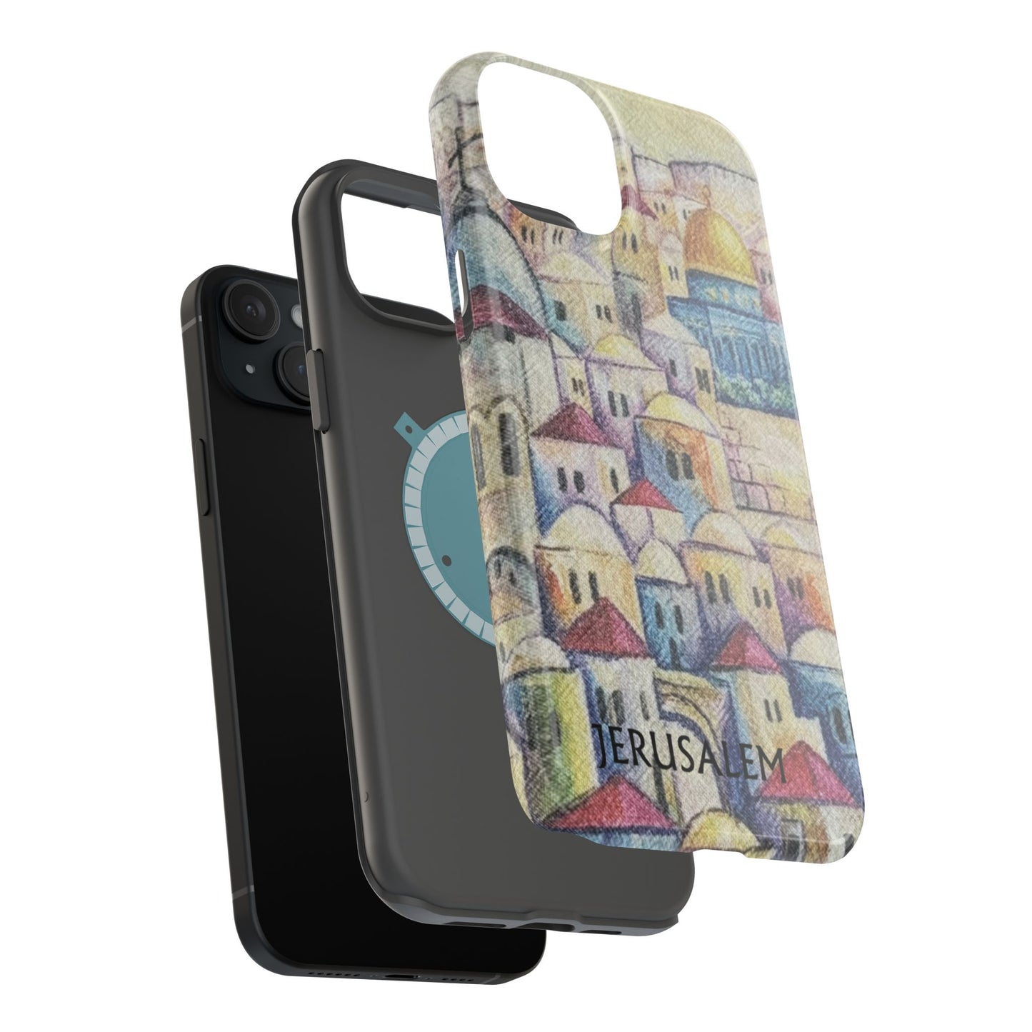 Jerusalem city  Iphone Magnetic Tough Cases