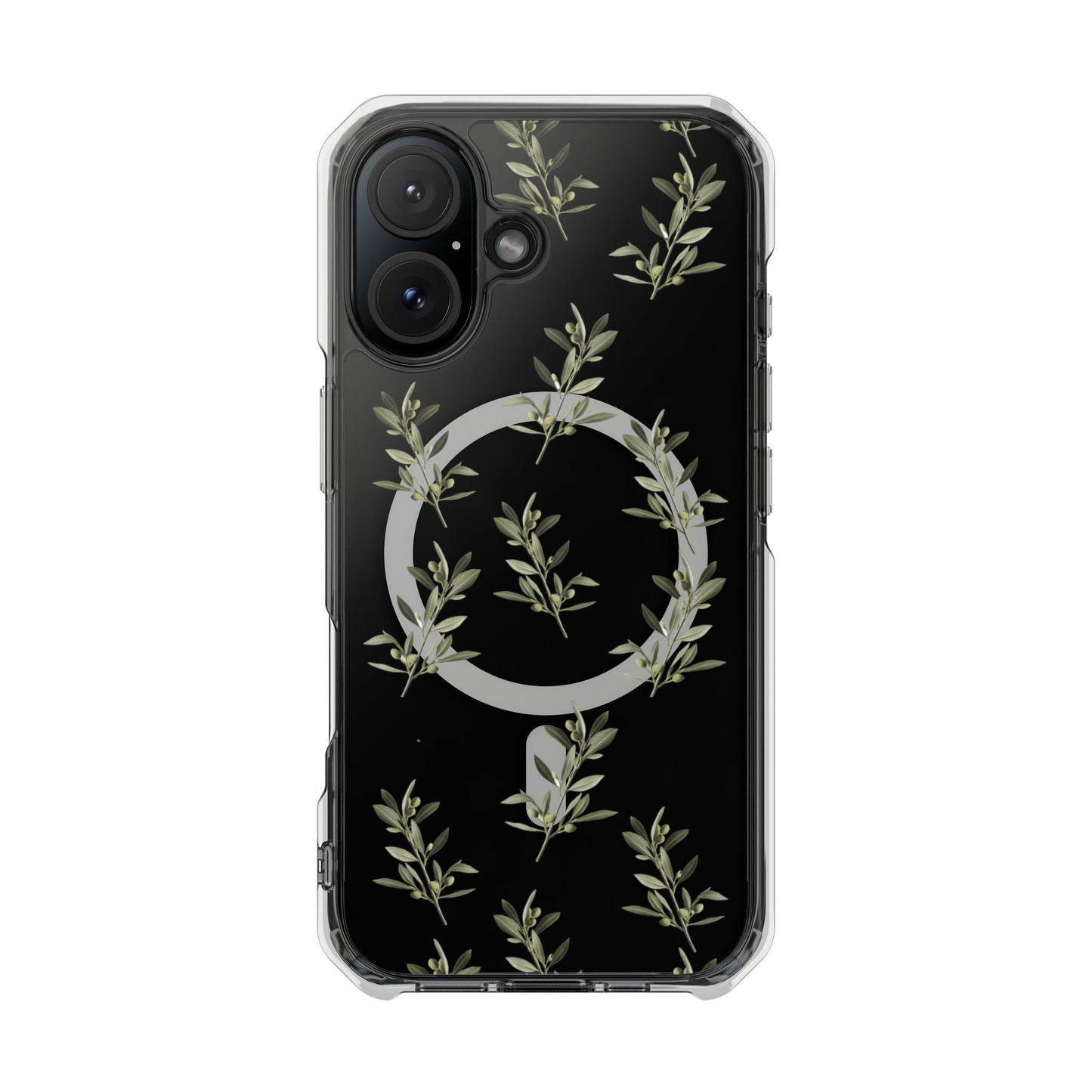 Olive Branch  MagSafe Clear Phone Case