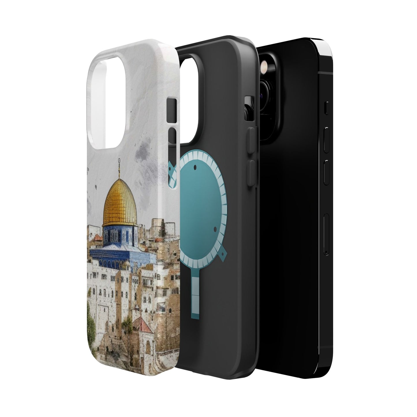 Jerusalem City  2 Design Iphone Magnetic Tough Case