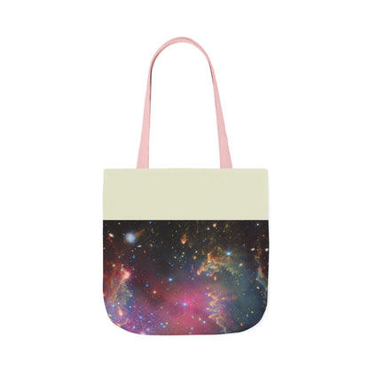 Star Cluster Canvas Tote Bag, 4-Color Straps