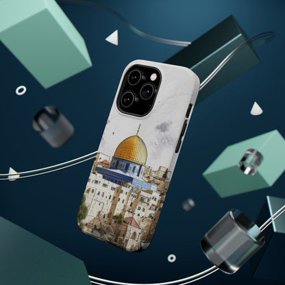 Jerusalem City  2 Design Iphone Magnetic Tough Case