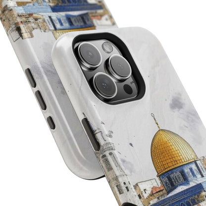 Jerusalem City  2 Design Iphone Magnetic Tough Case
