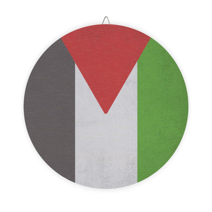 Palestine Flag -Inspired Wood Sign Decor, Rustic Home Wall Art, Farmhouse Signs, Personalized Gifts, Nature-Inspired Decor