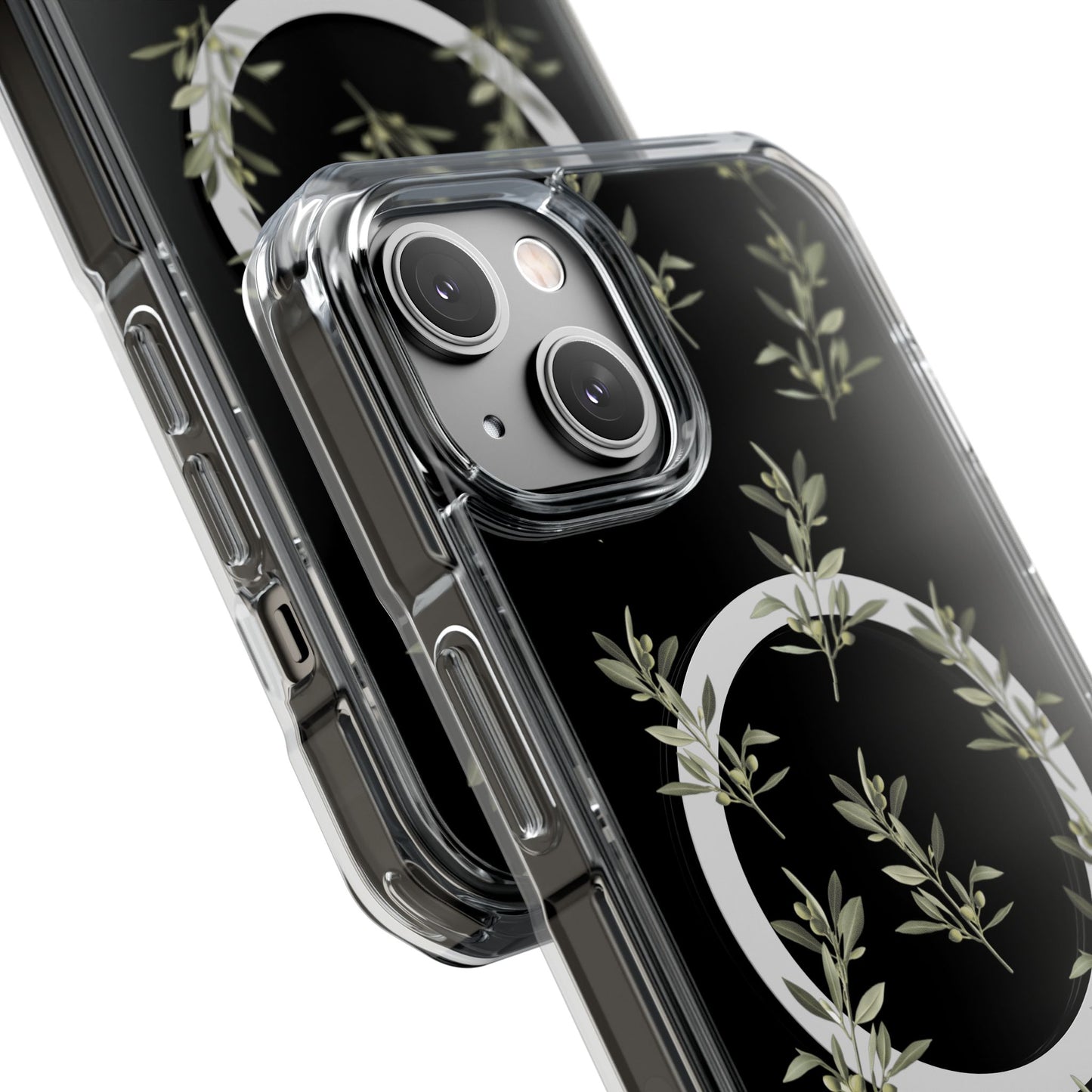 Olive Branch  MagSafe Clear Phone Case