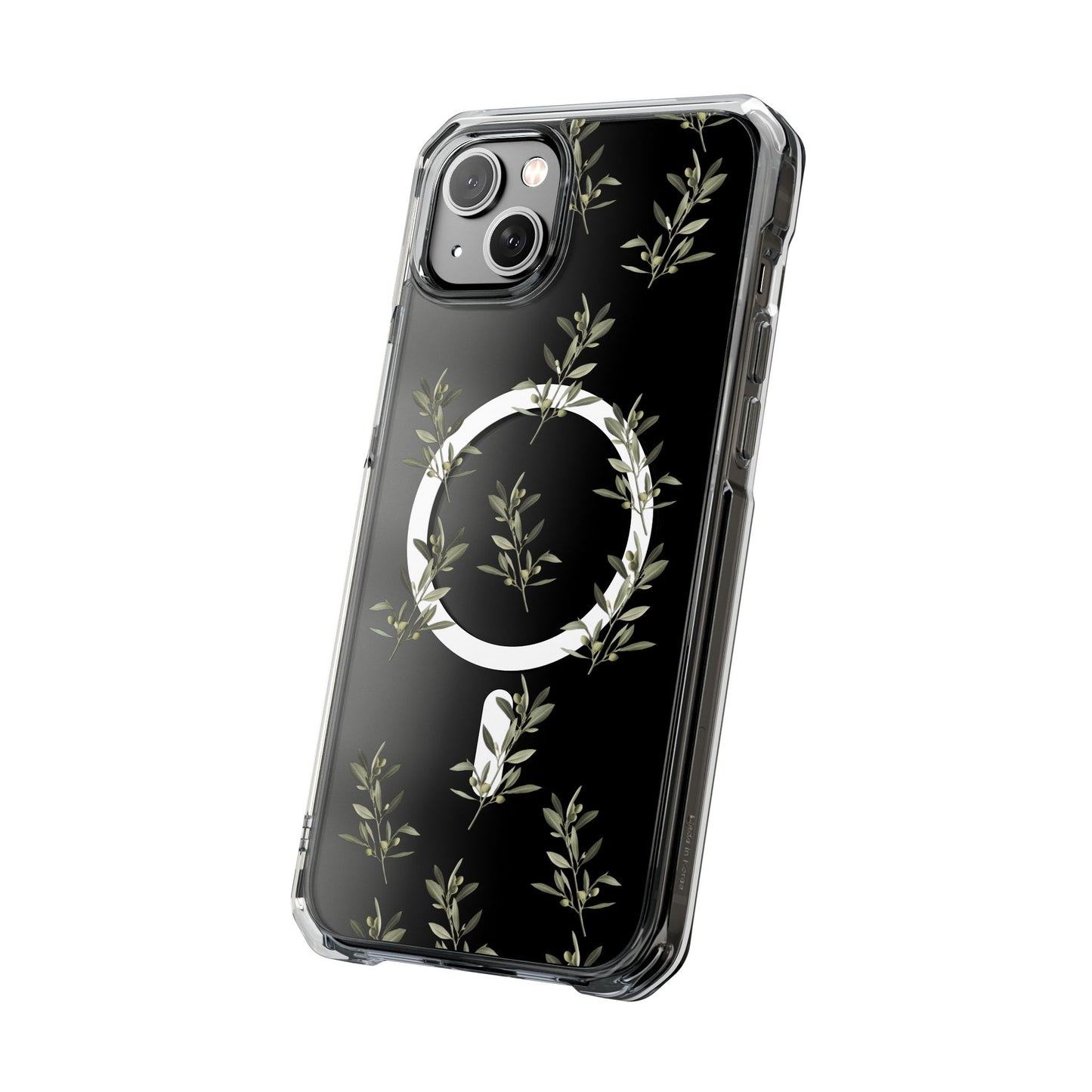 Olive Branch  MagSafe Clear Phone Case