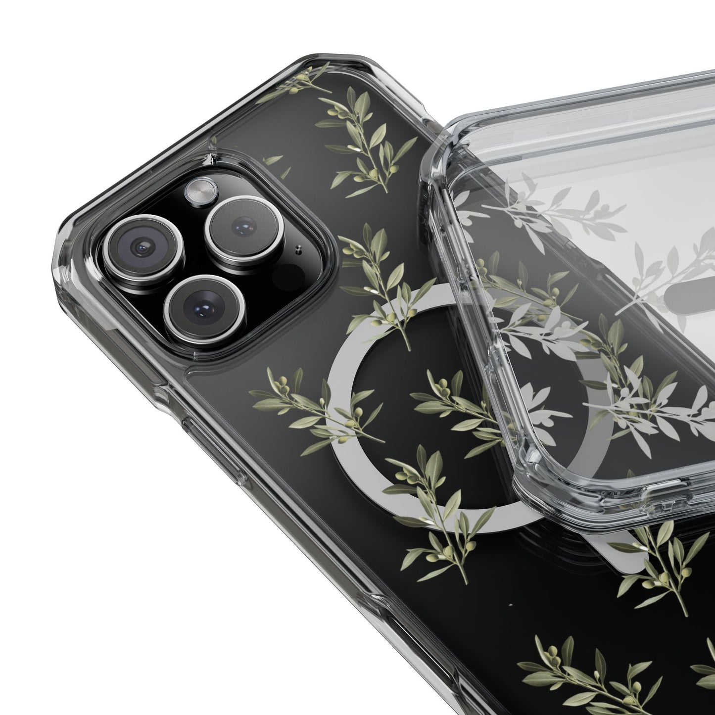 Olive Branch  MagSafe Clear Phone Case