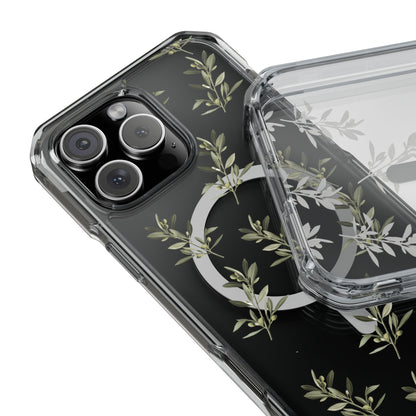 Olive Branch  MagSafe Clear Phone Case
