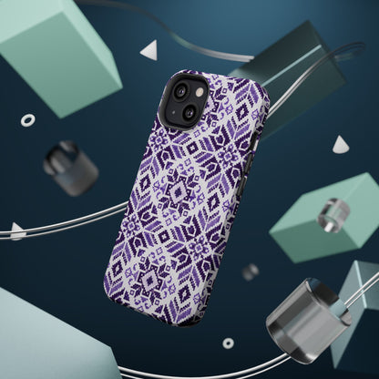 Purple Tatriz  Design - Iphone Magnetic Tough Case