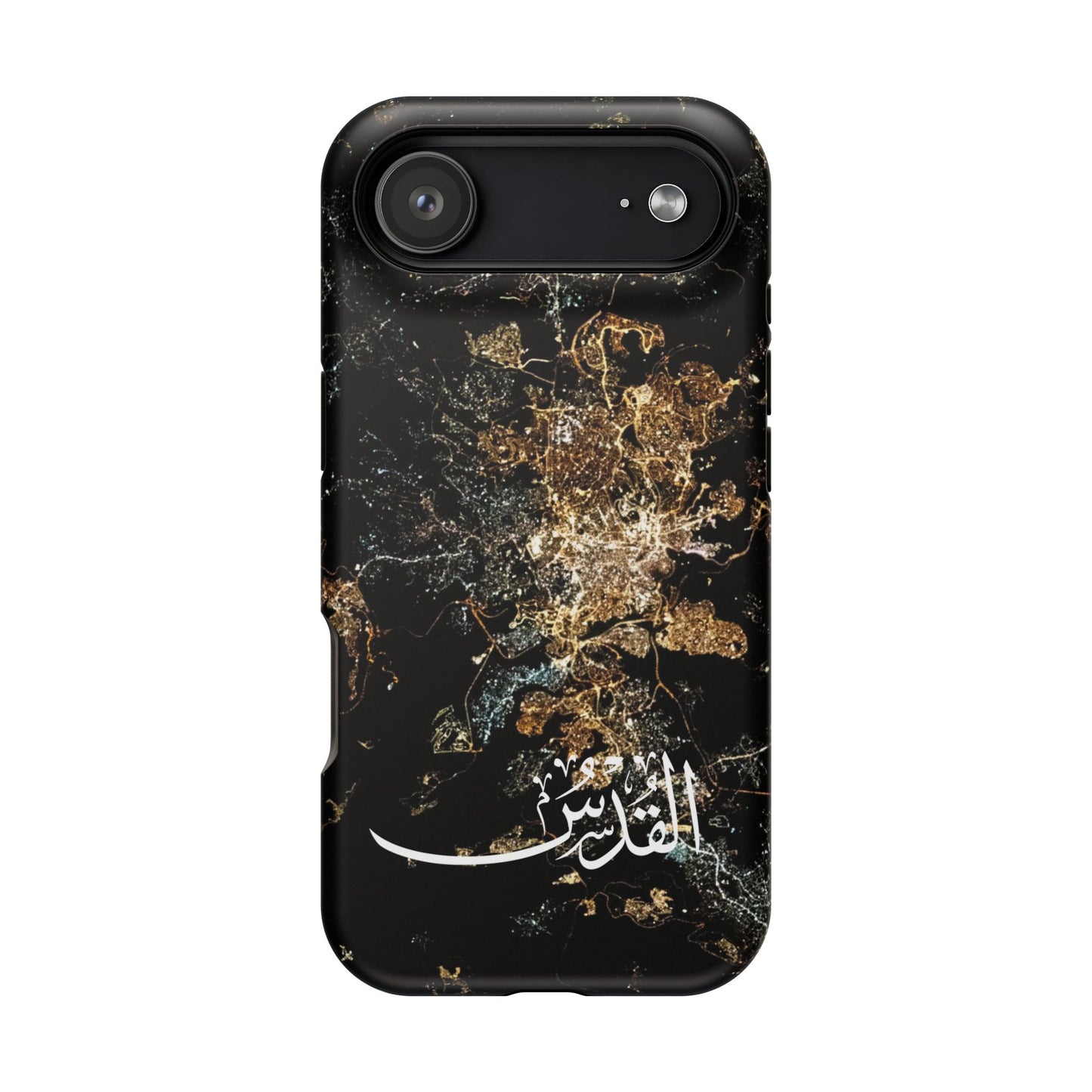 Jerusalem from Space - City of Barakah - Iphone Magnetic Tough Cases