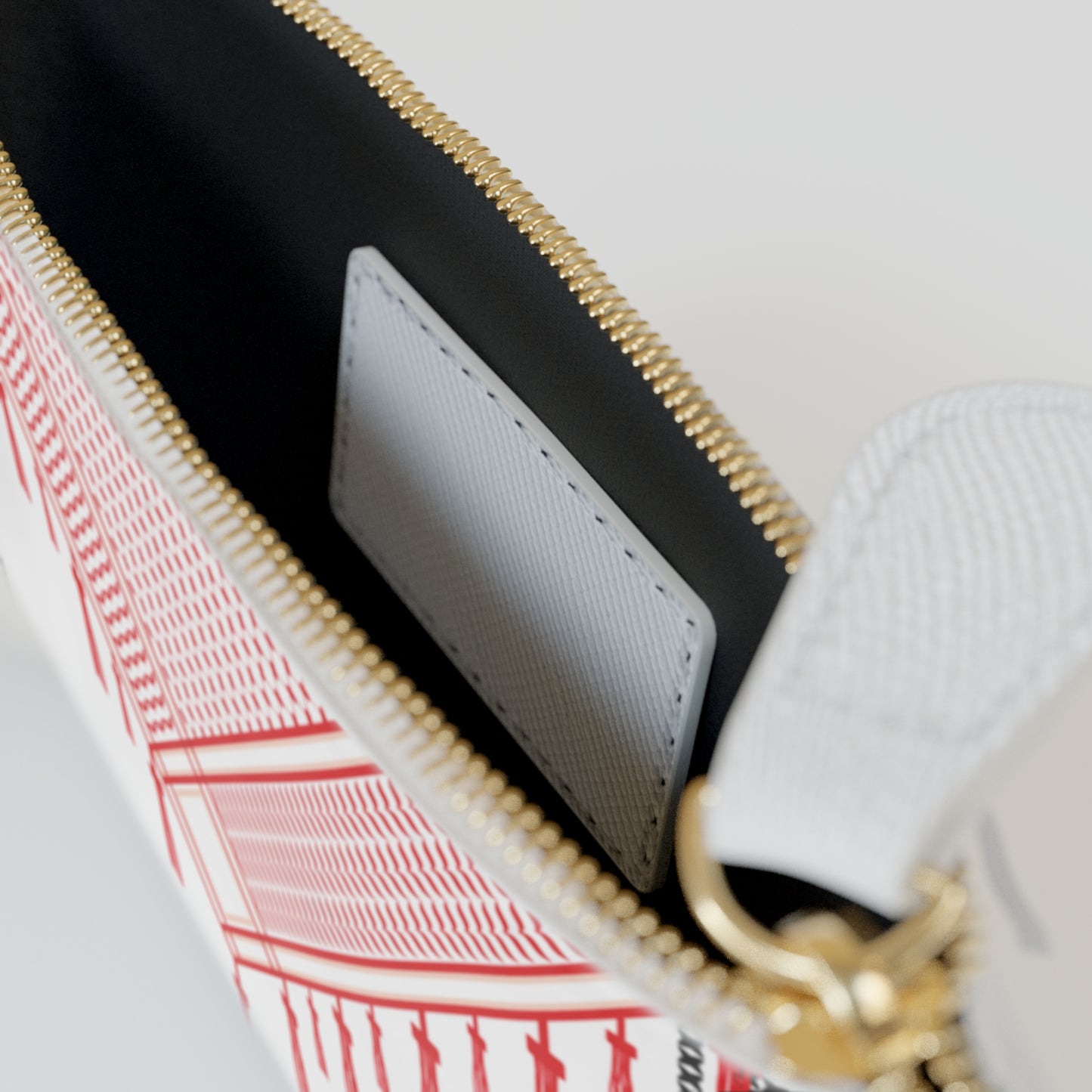 Red Shmagh designs  Mini Clutch Bag
