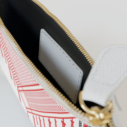 Red Shmagh designs  Mini Clutch Bag