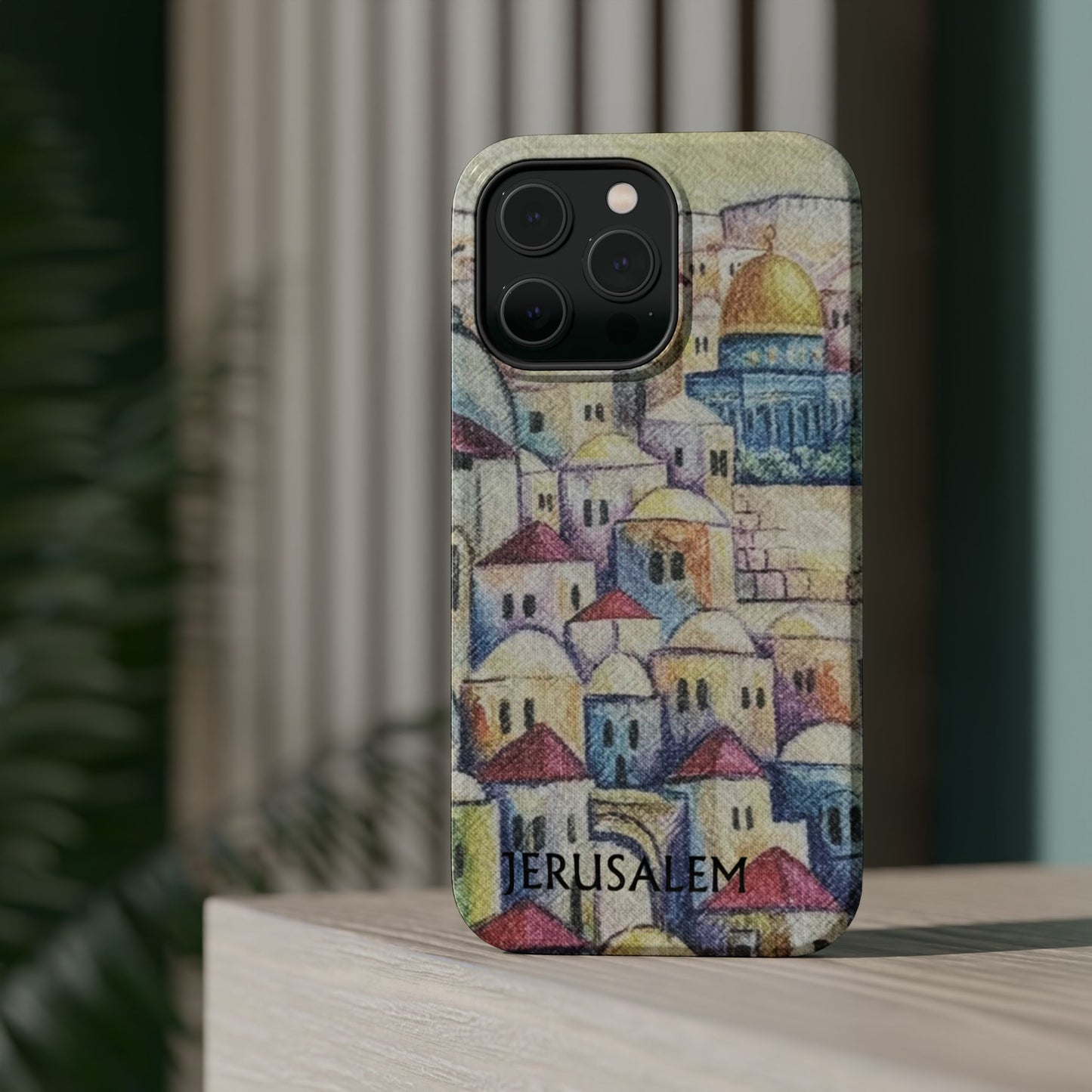 Jerusalem city  Iphone Magnetic Tough Cases
