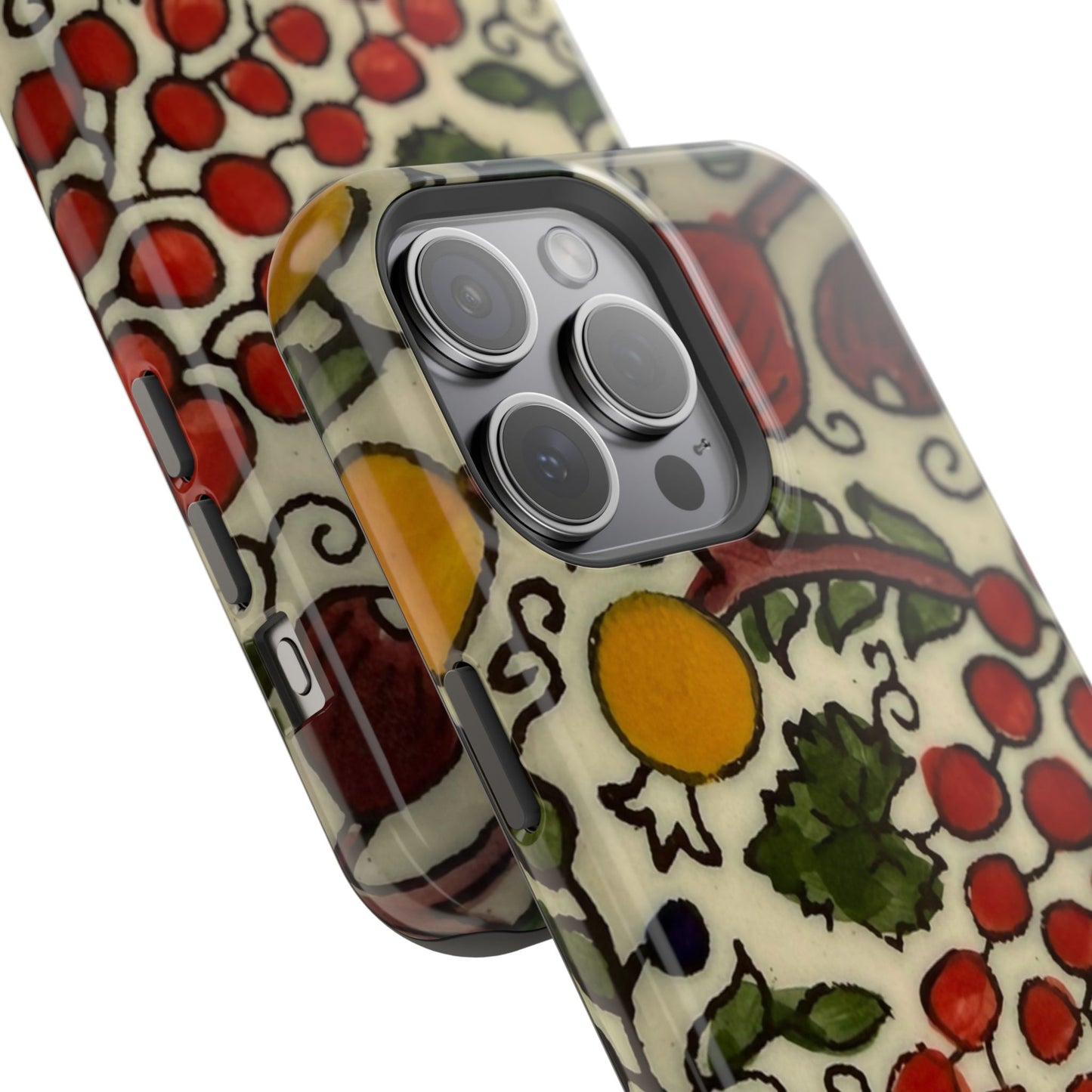 Jerusalem City Fruits Design Iphone Magnetic Tough Case