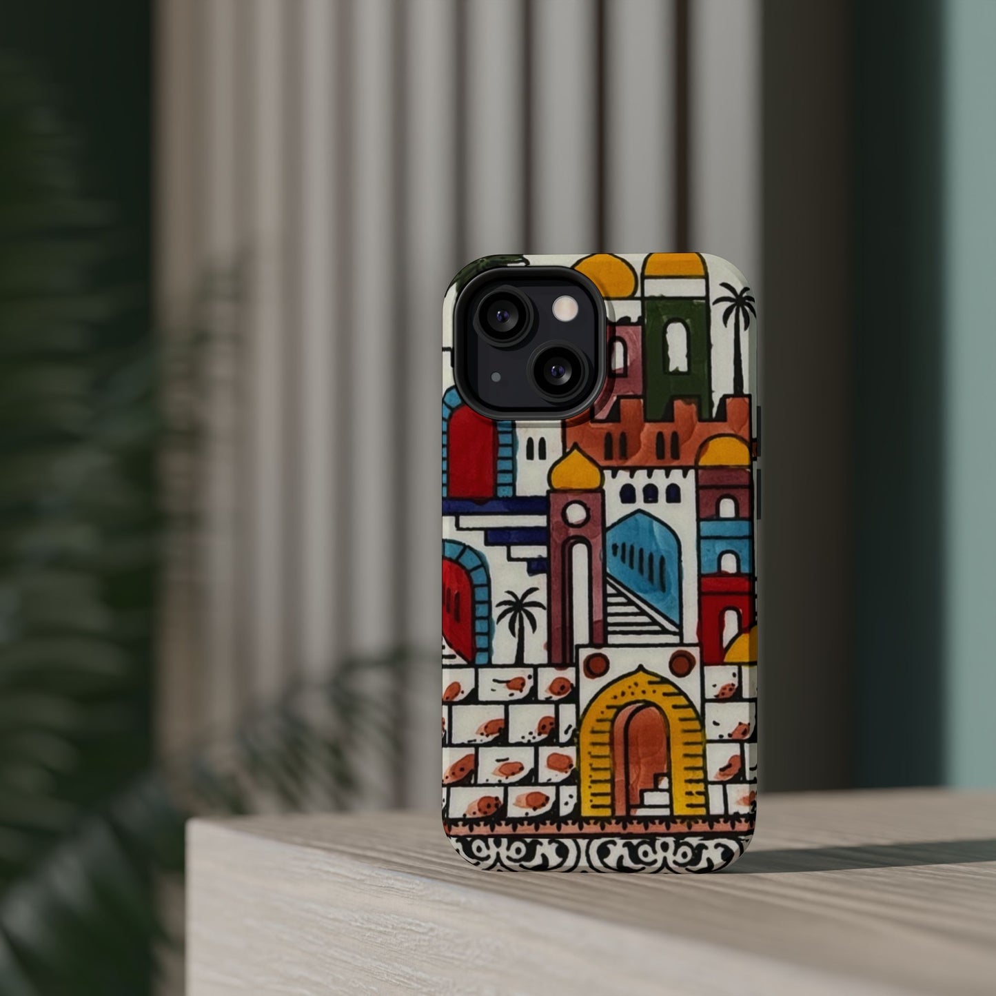 Jerusalem City Design Iphone Magnetic Tough Case