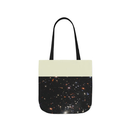 Deep Space Early Universe Canvas Tote Bag, 3-Color Straps