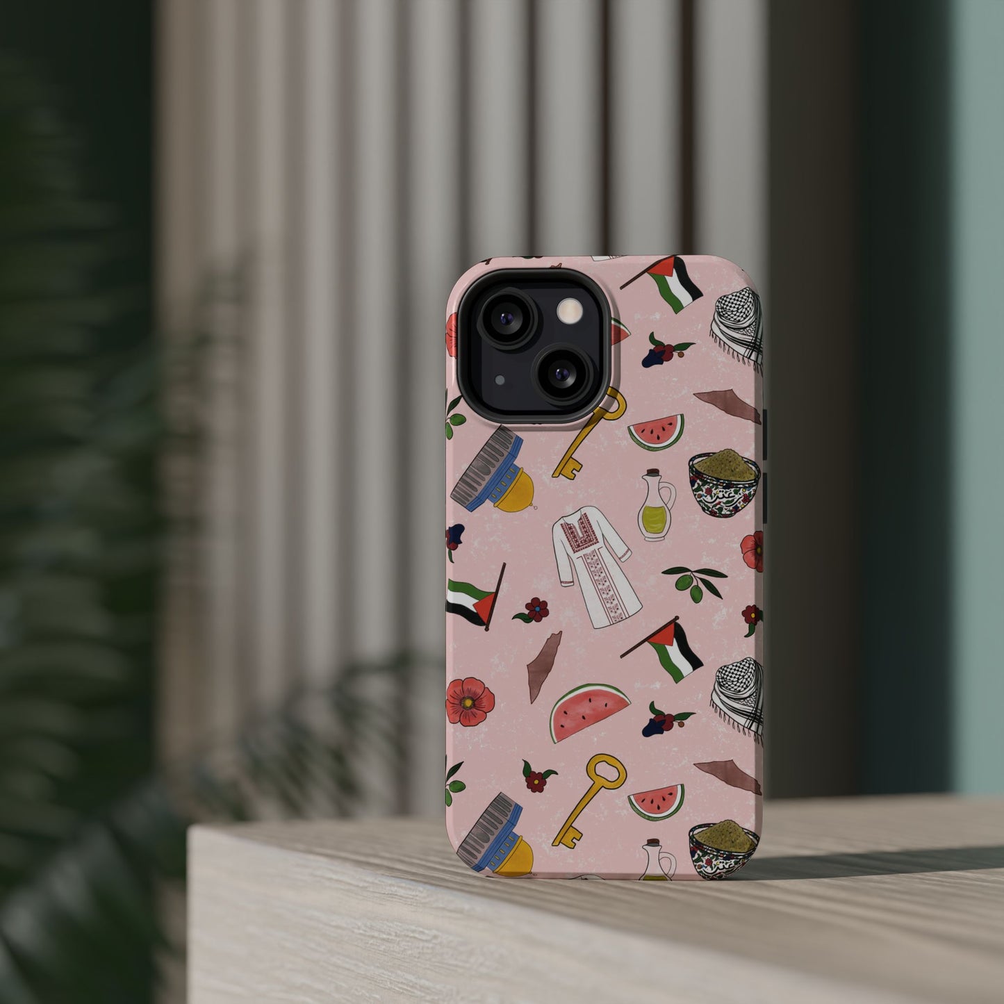 Palestinians Symbols Design - Iphone Magnetic Tough Case
