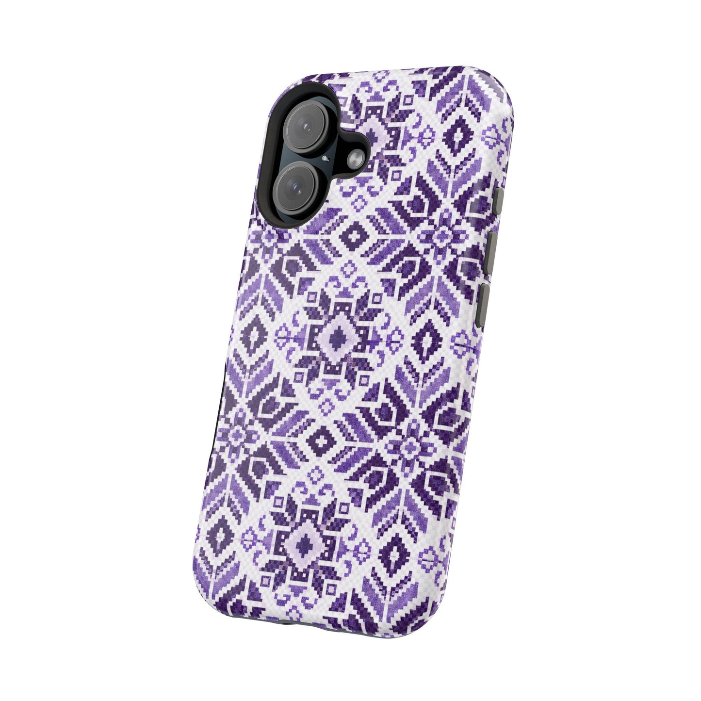 Purple Tatriz  Design - Iphone Magnetic Tough Case