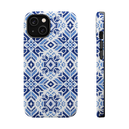 Blue Tatriz  Design - Iphone Magnetic Tough Case
