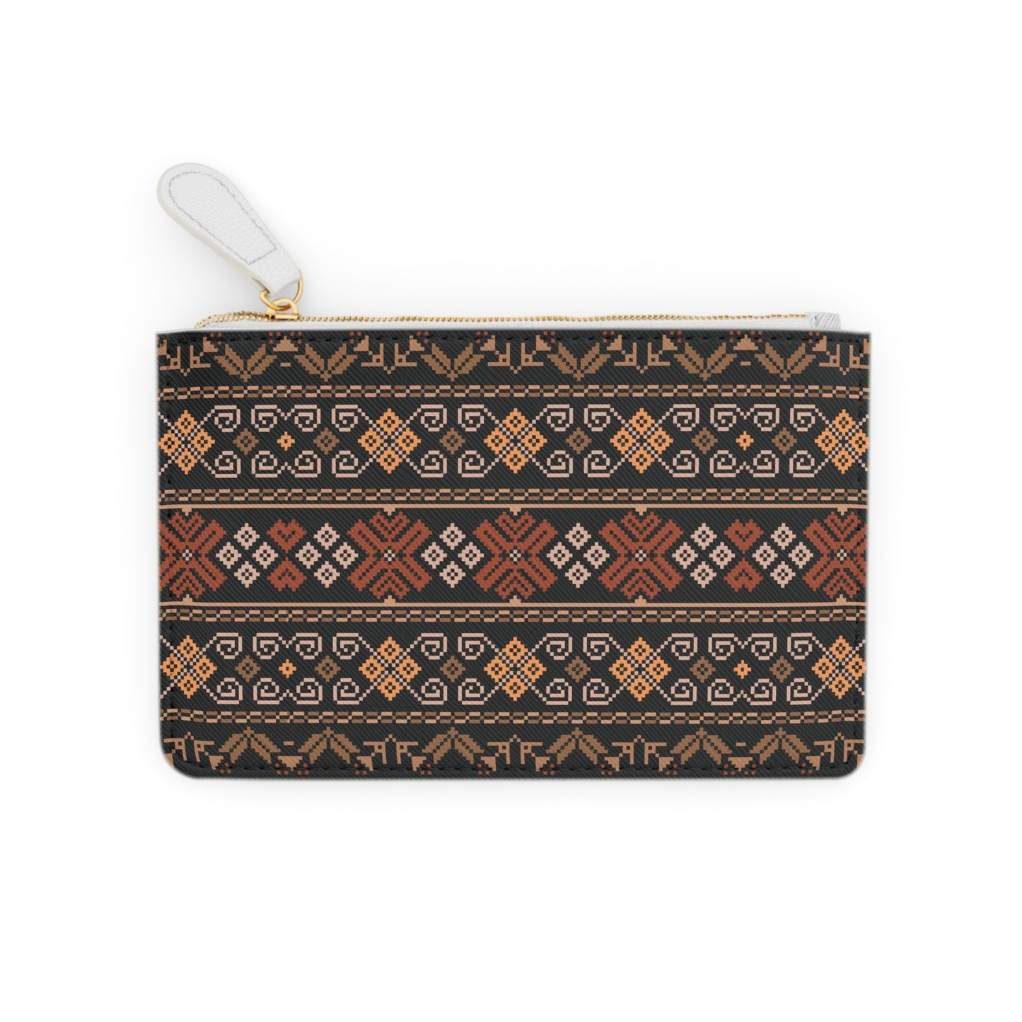 Red Rose 🌹 geometric design Mini Clutch Bag