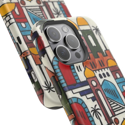 Jerusalem City Design Iphone Magnetic Tough Case