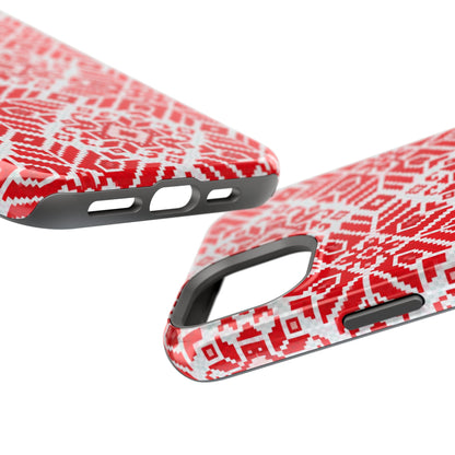 Red Tatriz  Design - Iphone Magnetic Tough Case